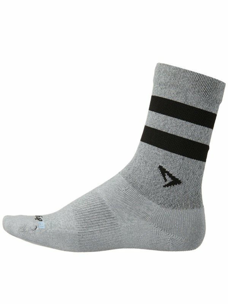 Socks * | Drymax Lite Trail Run Crew Socks Gray Cheaper