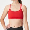 Running Sports Bras * | Boa Sensor Strappy Bra Red Discount Store