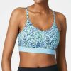 Running Sports Bras * | Rabbit Spring Mother Runner Strappy Pocket Bra Floral With Discount