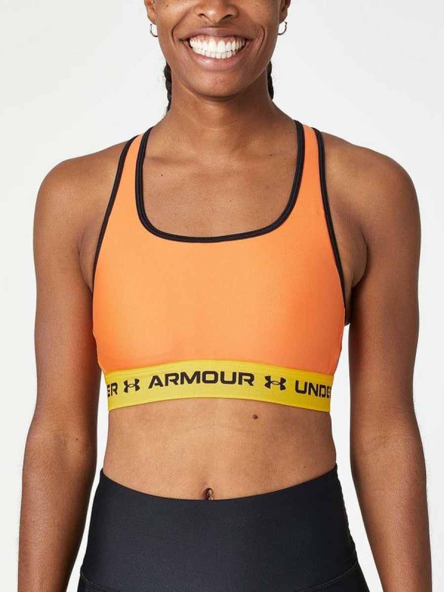 Running Sports Bras * | Under Armour Fall Crossback Mid Bra Shoping