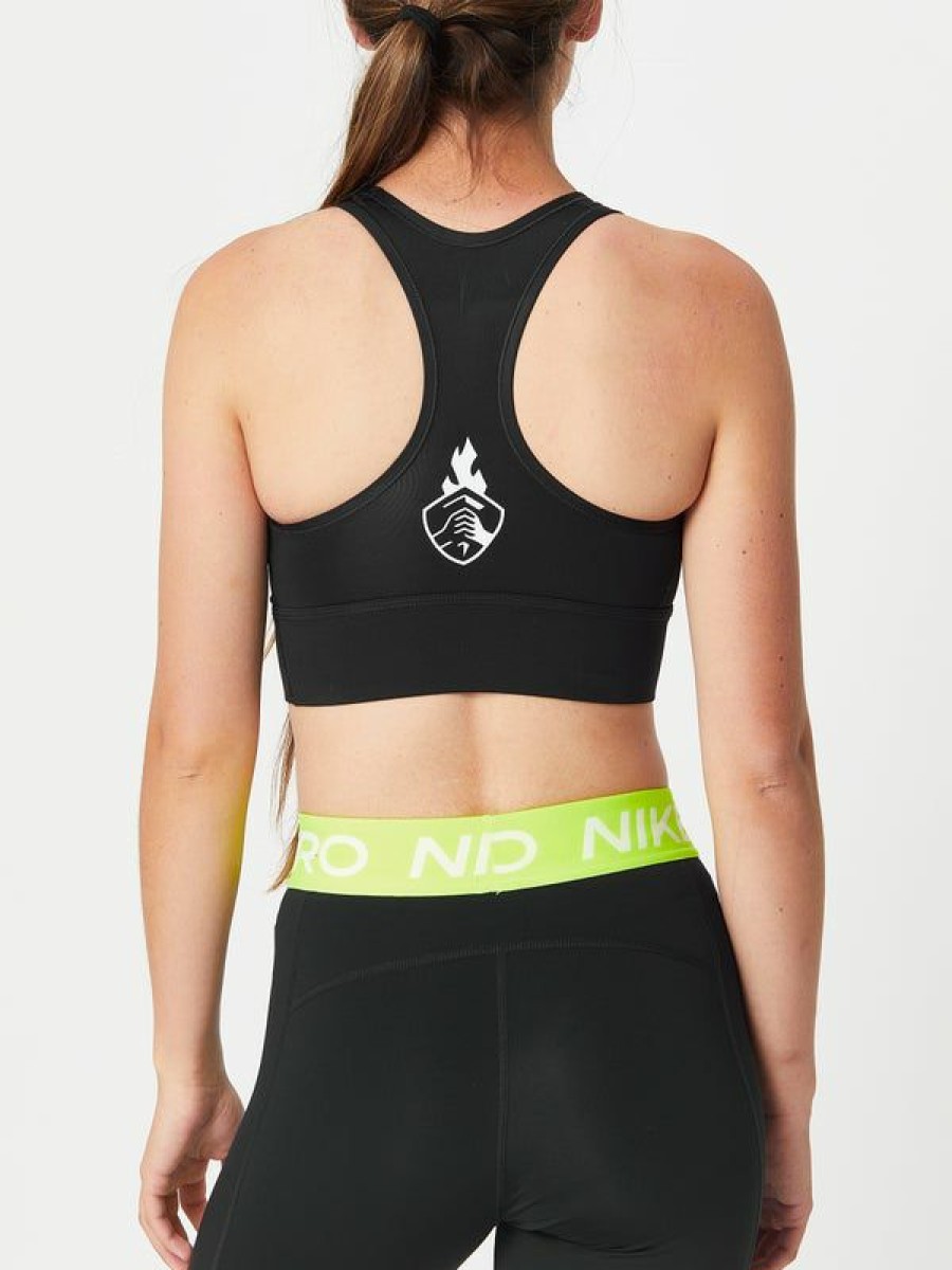 Running Sports Bras * | Union Athletics Club Swoosh Long Line Bra Discount Store