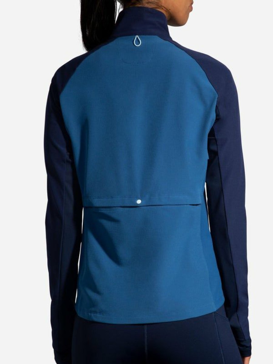 Jackets & Vests * | Brooks Women'S Fall Fusion Hybrid Jacket Classical