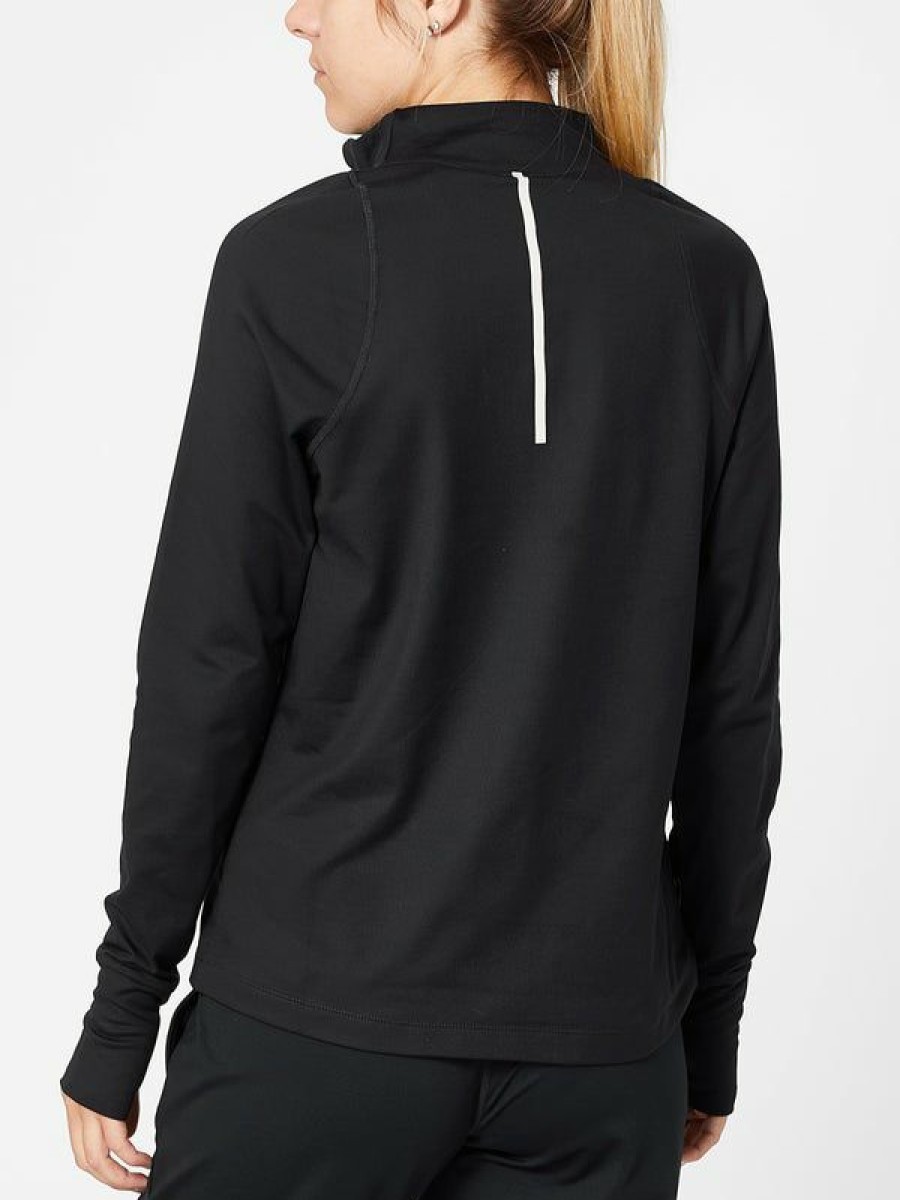 Long Sleeve Hoodies & Zips * | Asics Women'S Core Thermopolis Half Zip Fire Sale