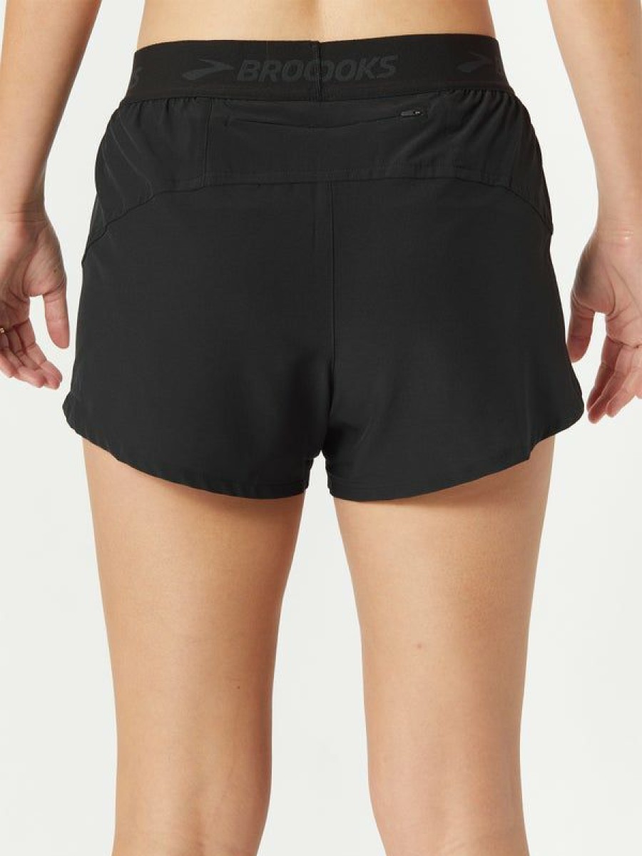 Shorts & Skirts * | Brooks Women'S Core Chaser 3 Short Crazy Deals