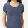 Short Sleeve Shirts * | Patagonia Women'S Core Capilene Cool Trail Ss Navy Wholesale