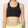 Running Sports Bras * | Nike Core Dri-Fit Swoosh Zip Front Bra Best Price