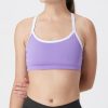 Running Sports Bras * | Boa Sensor Strappy Bra Chalk Violet Cheaper