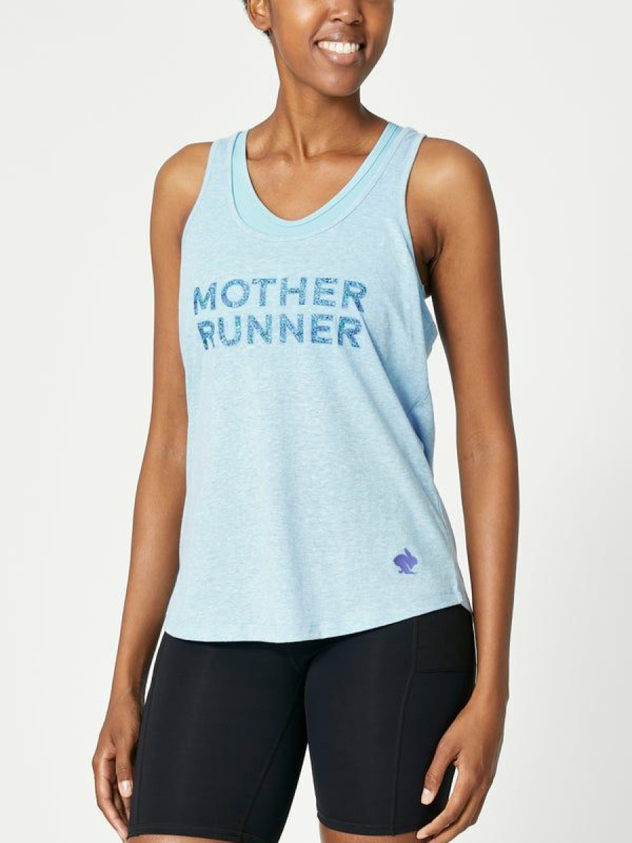 Tanks And Singlets * | Rabbit Women'S Mother Runner Remix Tank Classical