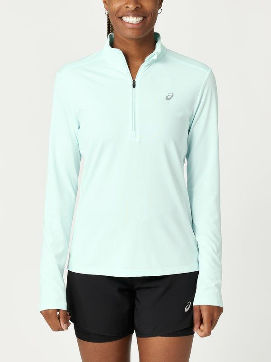 Long Sleeve Hoodies & Zips * | Asics Women'S Fall Ready-Set Half Zip Best Price