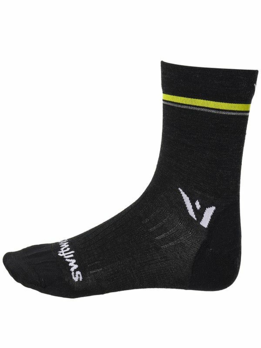 Socks * | Swiftwick Pursuit Ultralight Merino Four 1/4 Crew So Cheap