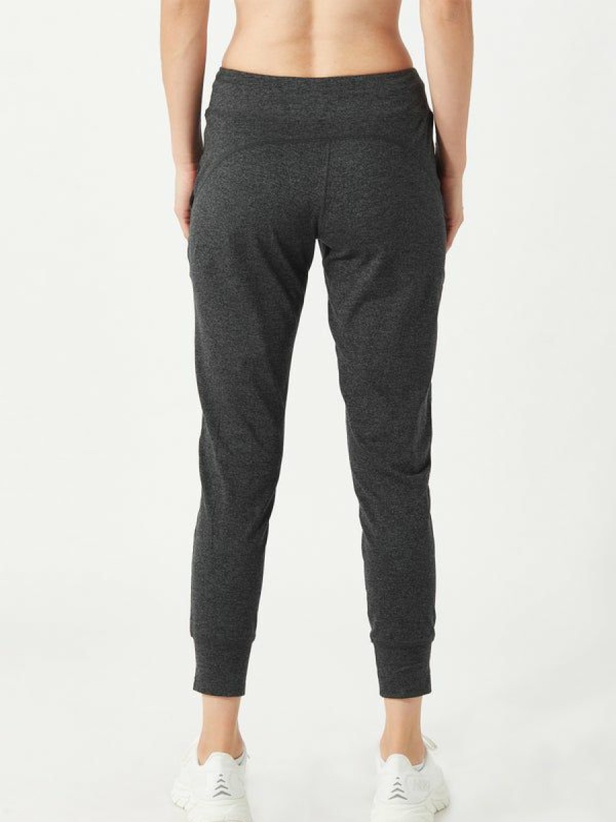 Capris Tights & Pants * | Rabbit Women'S Ez Joggers Black Charcoal Promotions