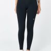 Capris Tights & Pants * | Nike Women'S Core Pro 365 Tight Black/Volt Sells Cheap