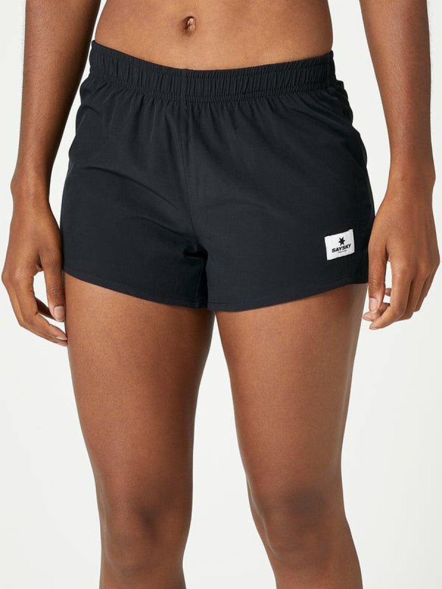 Shorts & Skirts * | Saysky Women'S Pace Short Black With Discount